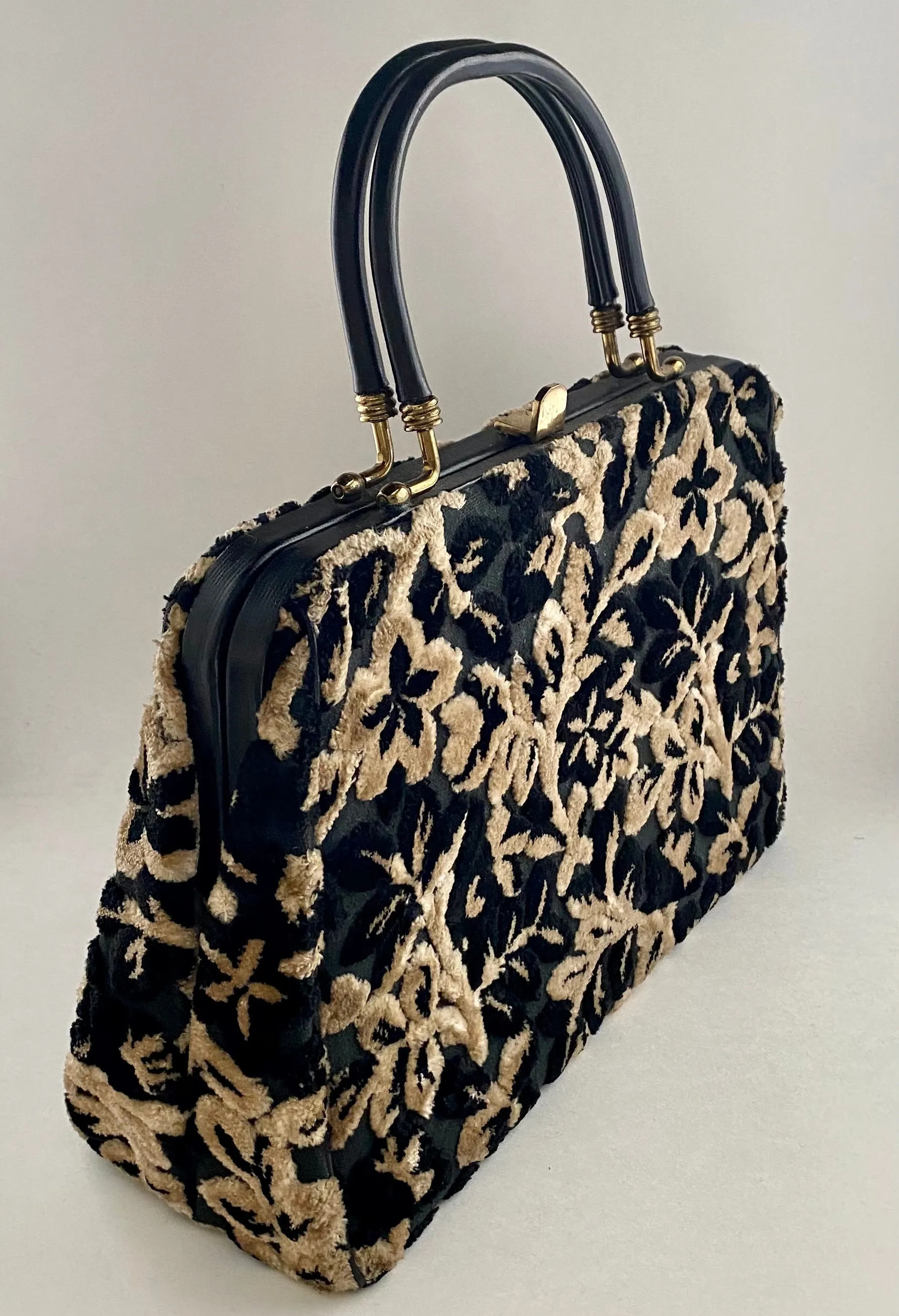 1950s Verdi Tapestry Handbag