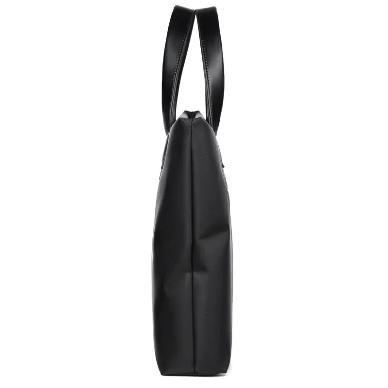 2025 New Briefcase Portable Document Bag Large Capacity Business Men's Bag Computer Bag Public Document