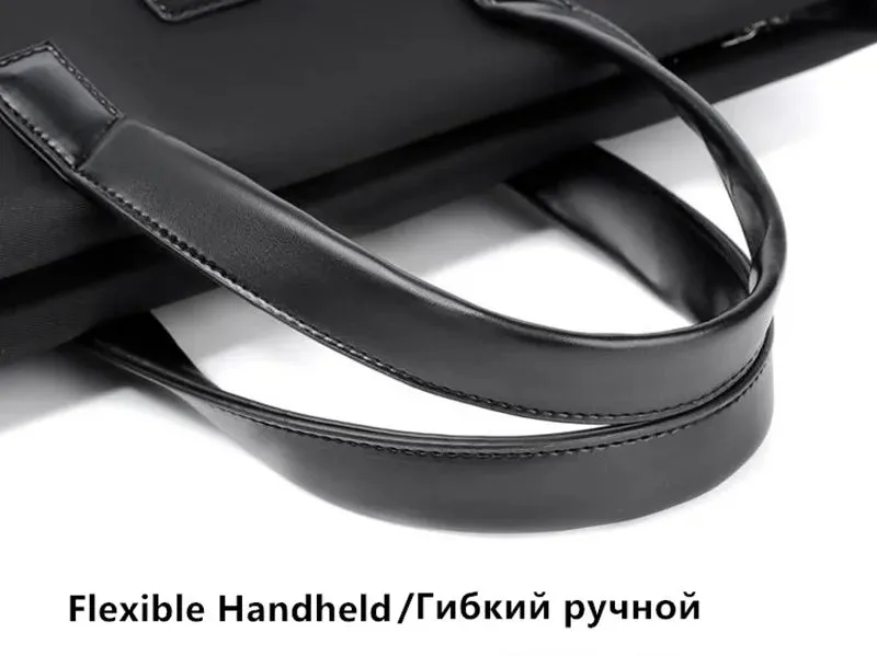 2025 New Briefcase Portable Document Bag Large Capacity Business Men's Bag Computer Bag Public Document