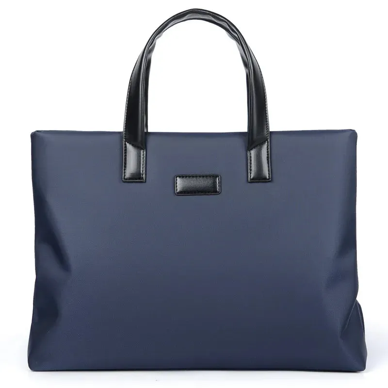 2025 New Briefcase Portable Document Bag Large Capacity Business Men's Bag Computer Bag Public Document