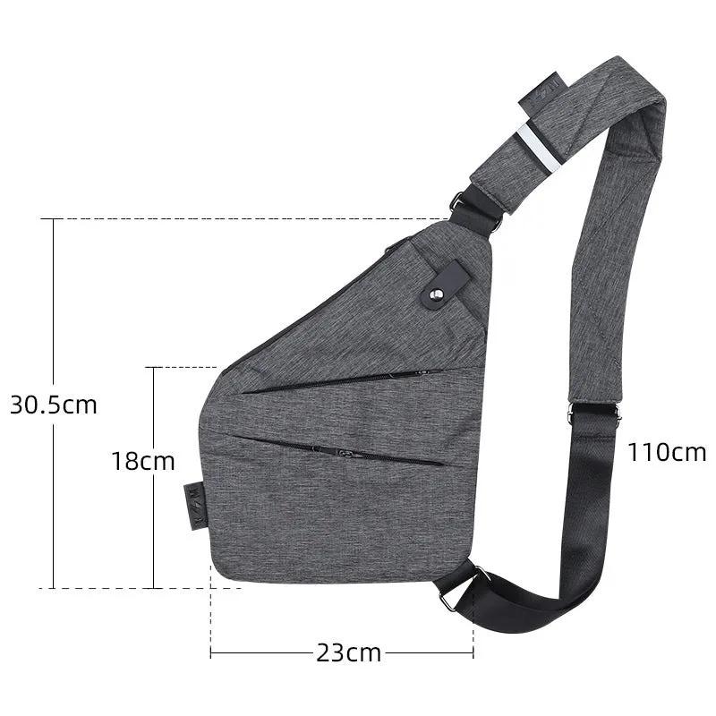 Anti-Theft Slim Sling™ Bag | Secure Crossbody with Free Wallet