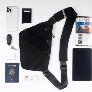 Anti-Theft Slim Sling™ Bag | Secure Crossbody with Free Wallet