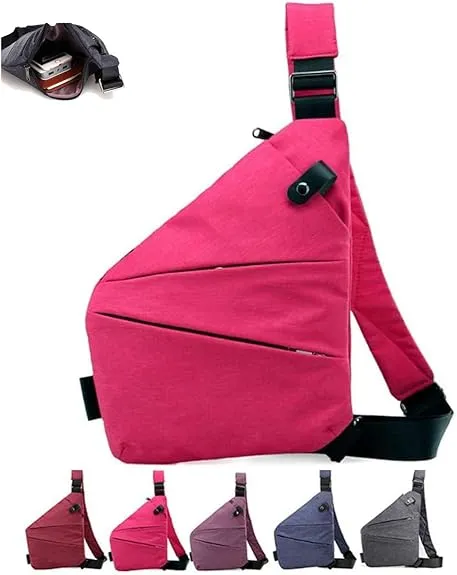 Anti-Theft Slim Sling™ Bag | Secure Crossbody with Free Wallet
