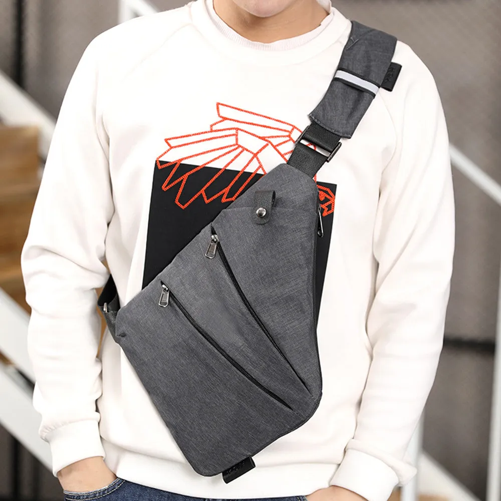 Anti-Theft Slim Sling™ Bag | Secure Crossbody with Free Wallet