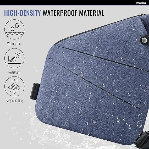Anti-Theft Slim Sling™ Bag | Secure Crossbody with Free Wallet