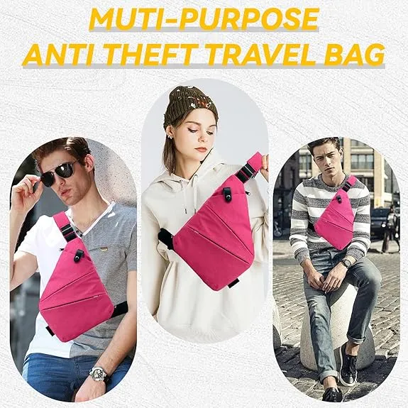 Anti-Theft Slim Sling™ Bag | Secure Crossbody with Free Wallet