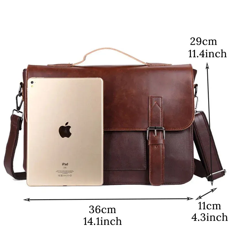 Bag Men Luxury PU Leather