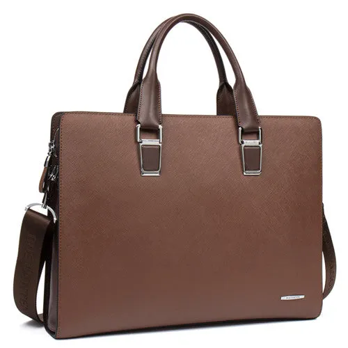 Bostanten Split Leather Laptop Bag
