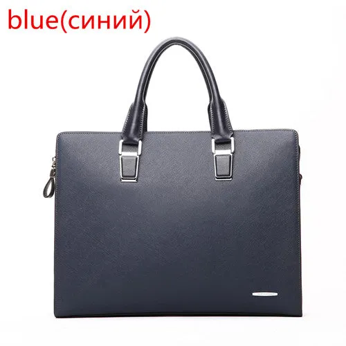 Bostanten Split Leather Laptop Bag