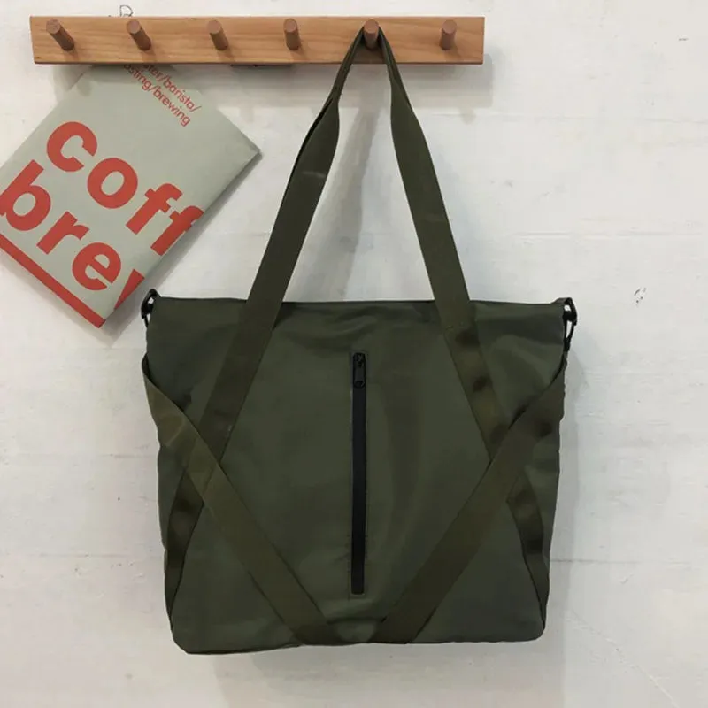 Casual Tote Bag Men's Big Handbag Fashion For Man Large Capacity Cross Bag Men Fit For Short Distance Travel Shoulder Bag