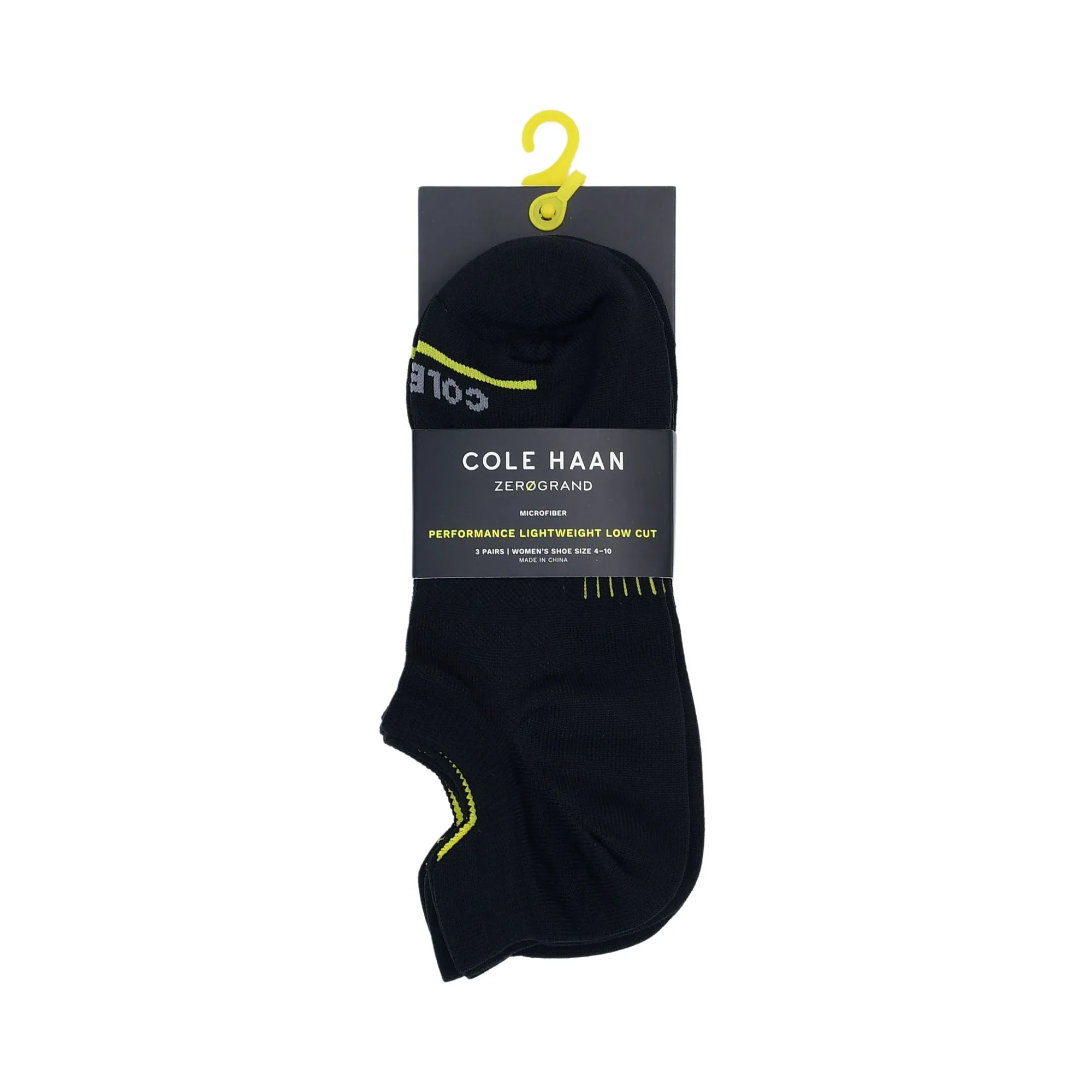 Cole Haan Men's Black Socks 3 pair