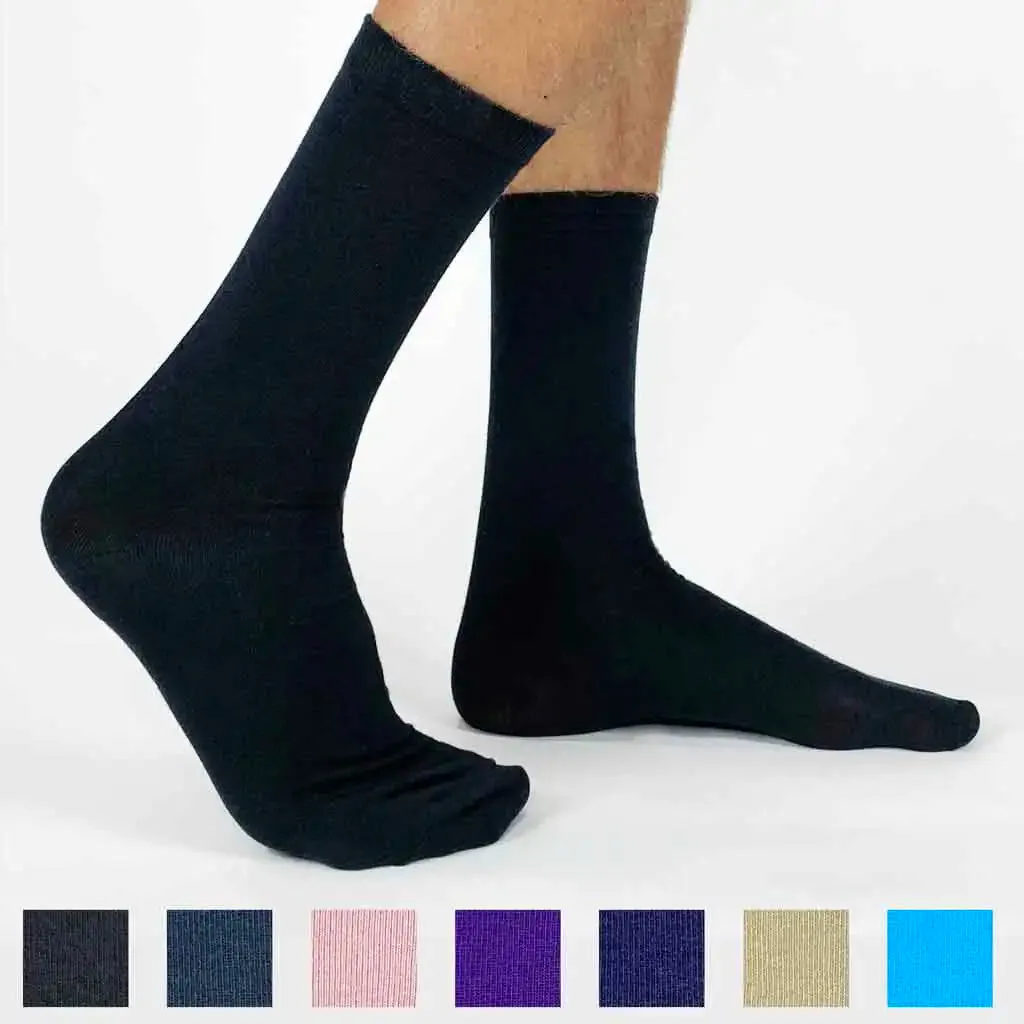 Custom Wedding Socks for the Groom - I Love Us