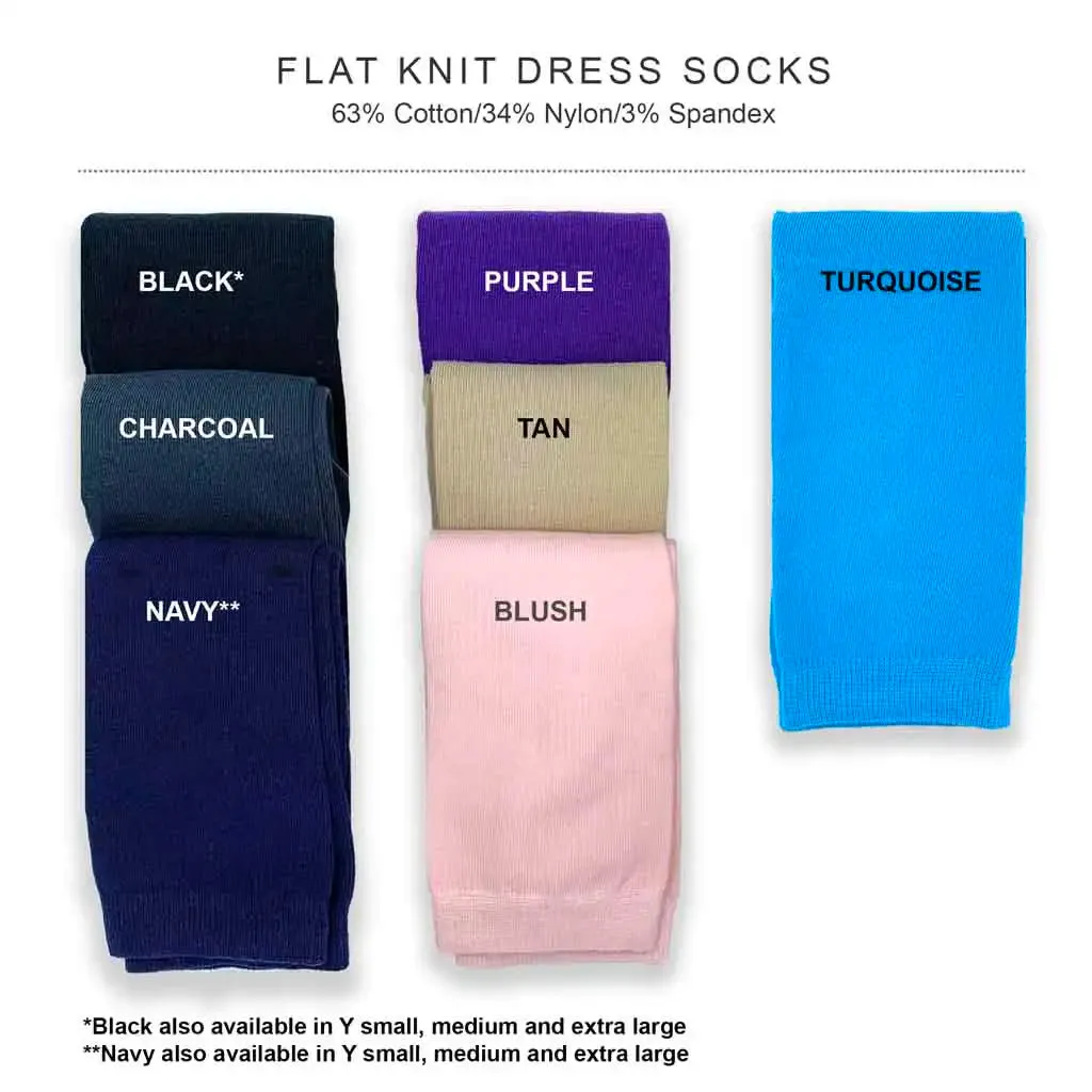 Custom Wedding Socks for the Groom - I Love Us