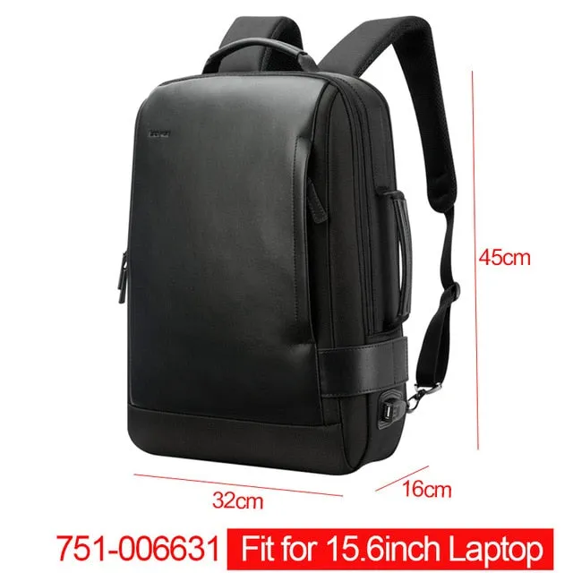 Early access Male Men's Anti USB Capacity Laptop Large theft Backpack Bag Multifunction Travel charging BOPAI Enlarge Enormous discount Backpacks 15.6inch