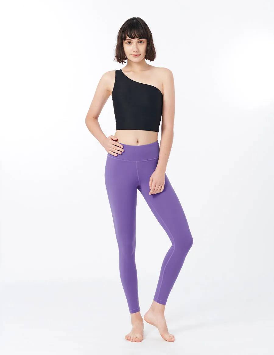 easyoga LA-VEDA Single Cropped Tank - L1 Black