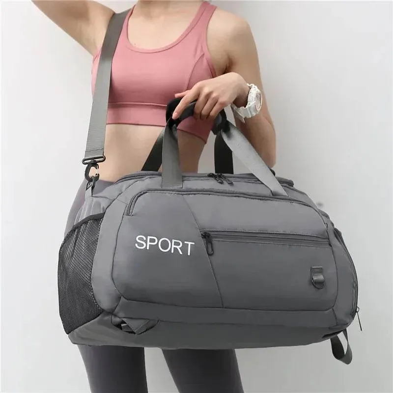 Fashion Sports Backpack Large Capacity Sports Bag Waterproof Gym Bag Fitness Travel Backpack Handbag Men's Backpack Women's Bag