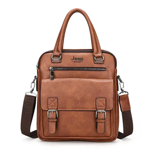 JEEP BULUO Famous Brand New Design Men's Briefcase
