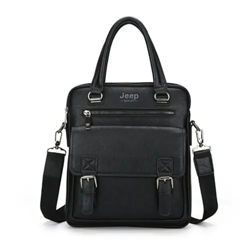 JEEP BULUO Famous Brand New Design Men's Briefcase