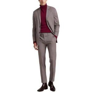 Kenneth Cole Reaction Mens Houndstooth  Two-Button Suit