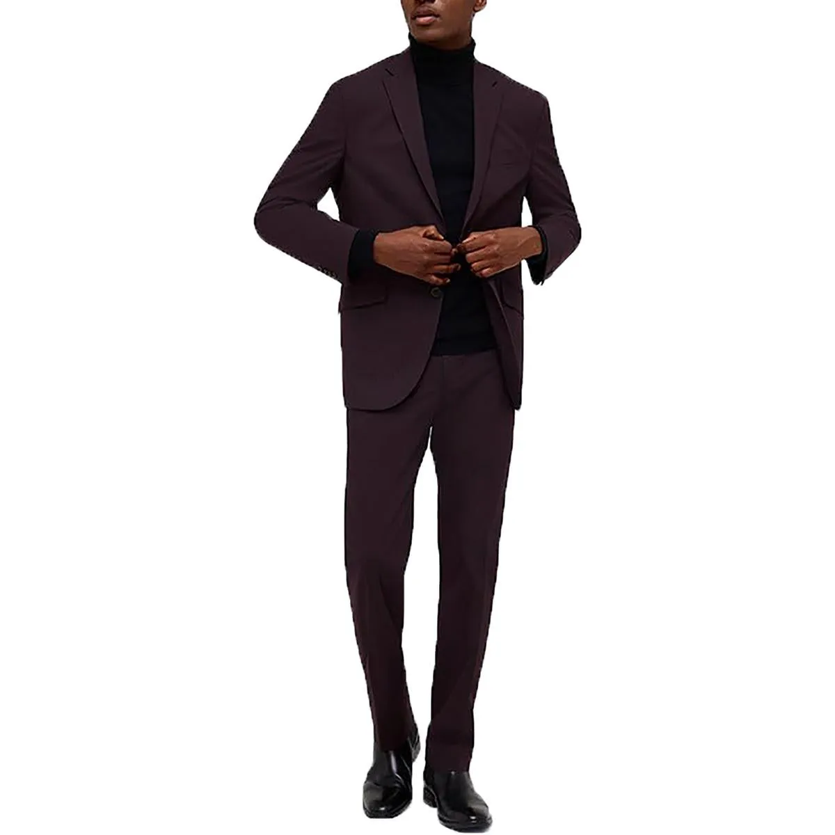 Kenneth Cole Reaction Mens Stretch  Two-Button Suit