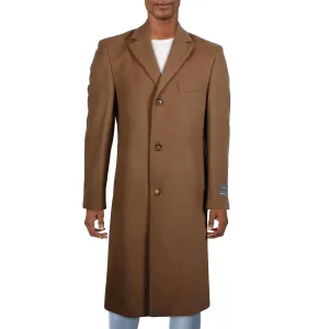 KORS Michael Kors Mens Kief Collar Wool Overcoat