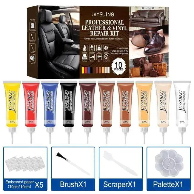 Leather and Vinyl Repair Kit for Easy Restoration