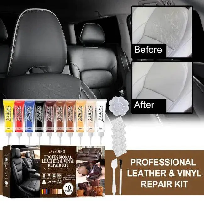 Leather and Vinyl Repair Kit for Easy Restoration