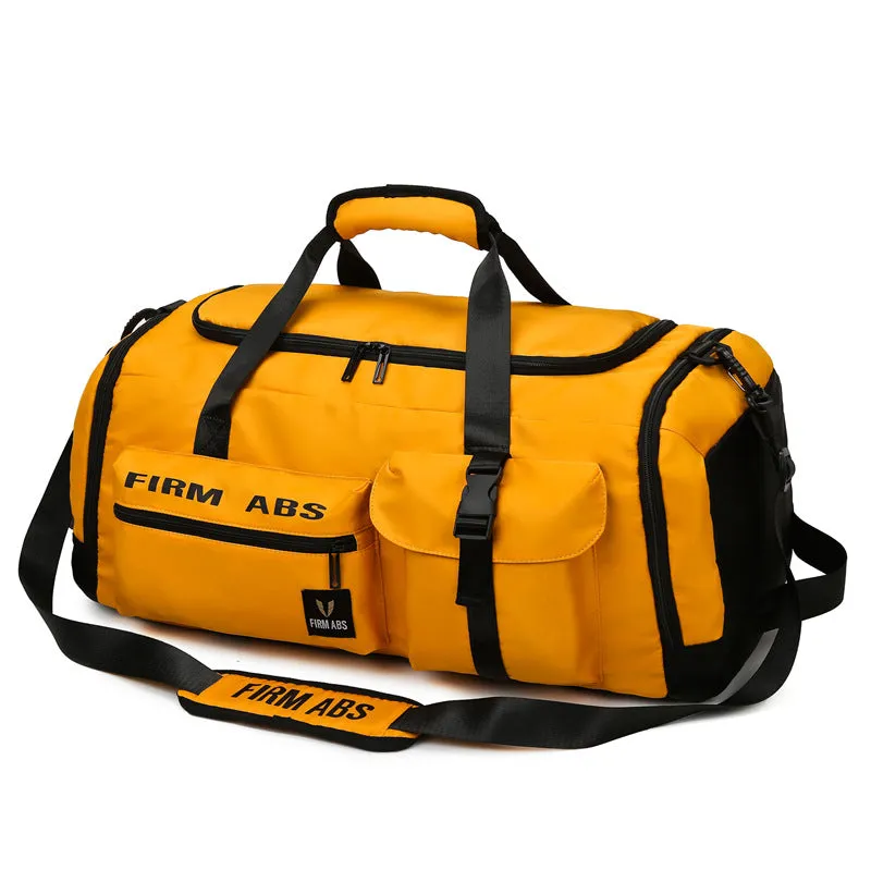 Men's Large Capacity Dry Wet Separation Basketball Cycling Independent Shoe Travel Bags