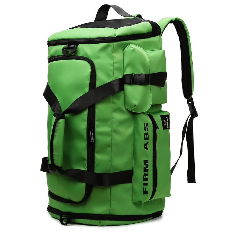 Men's Large Capacity Dry Wet Separation Basketball Cycling Independent Shoe Travel Bags