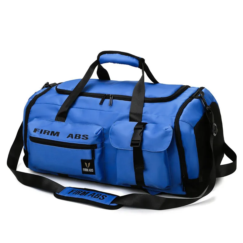 Men's Large Capacity Dry Wet Separation Basketball Cycling Independent Shoe Travel Bags