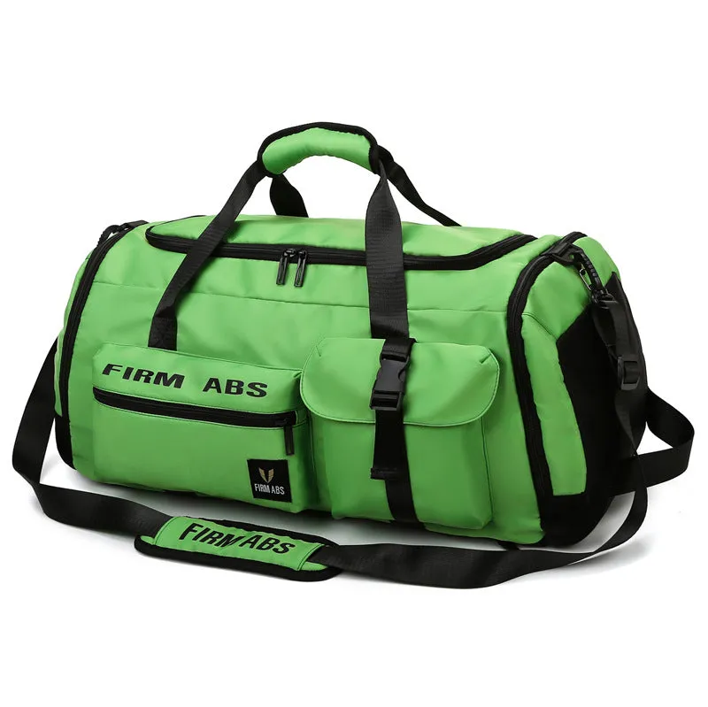 Men's Large Capacity Dry Wet Separation Basketball Cycling Independent Shoe Travel Bags