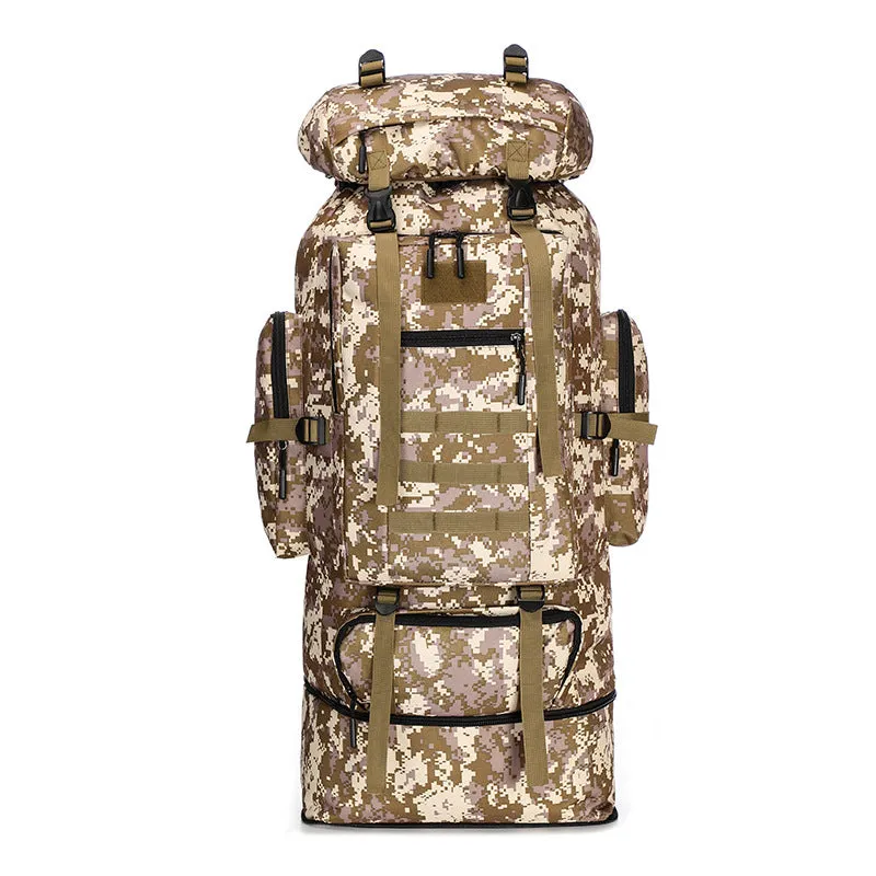 Men's Large Capacity Expansion Hiking Camping Shiralee Backpacks