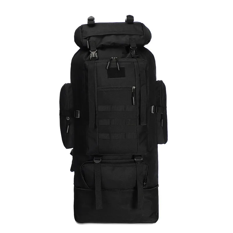 Men's Large Capacity Expansion Hiking Camping Shiralee Backpacks