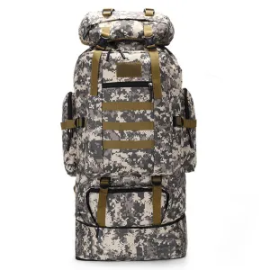 Men's Large Capacity Expansion Hiking Camping Shiralee Backpacks