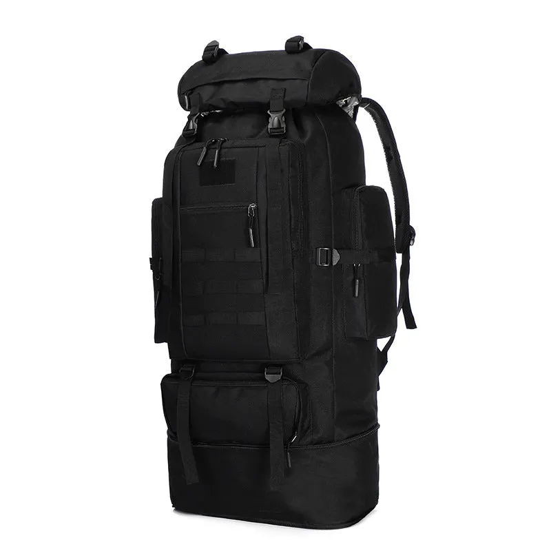 Men's Large Capacity Expansion Hiking Camping Shiralee Backpacks