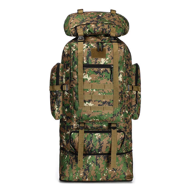 Men's Large Capacity Expansion Hiking Camping Shiralee Backpacks