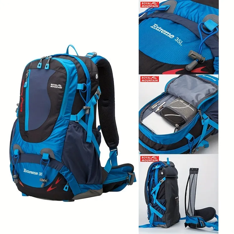 Men's Outdoor Large Capacity Hiking Backpack Waterproof
