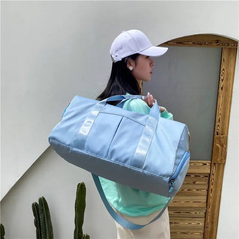 Men's Portable Large Capacity Dry Wet Separation High-grade Independent Travel Bags