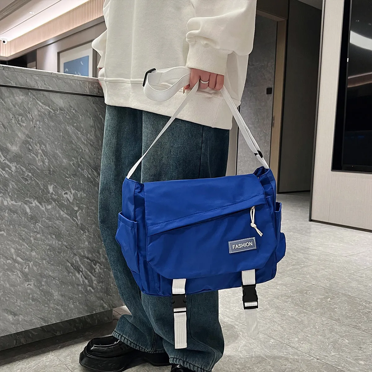 Men's Versatile Large Capacity Style Female Crossbody Bags