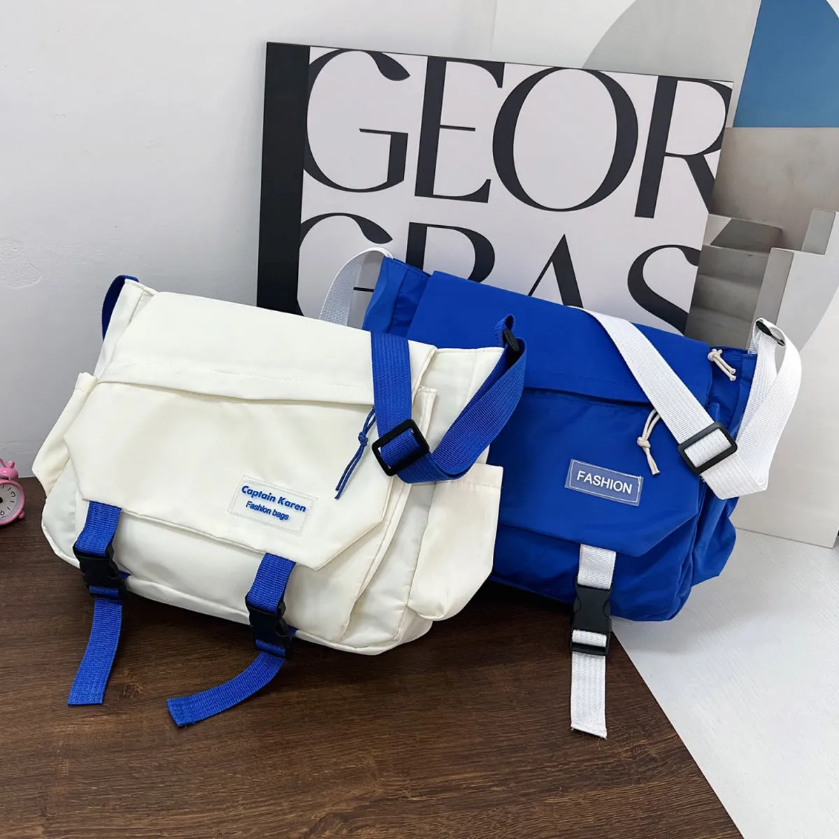Men's Versatile Large Capacity Style Female Crossbody Bags