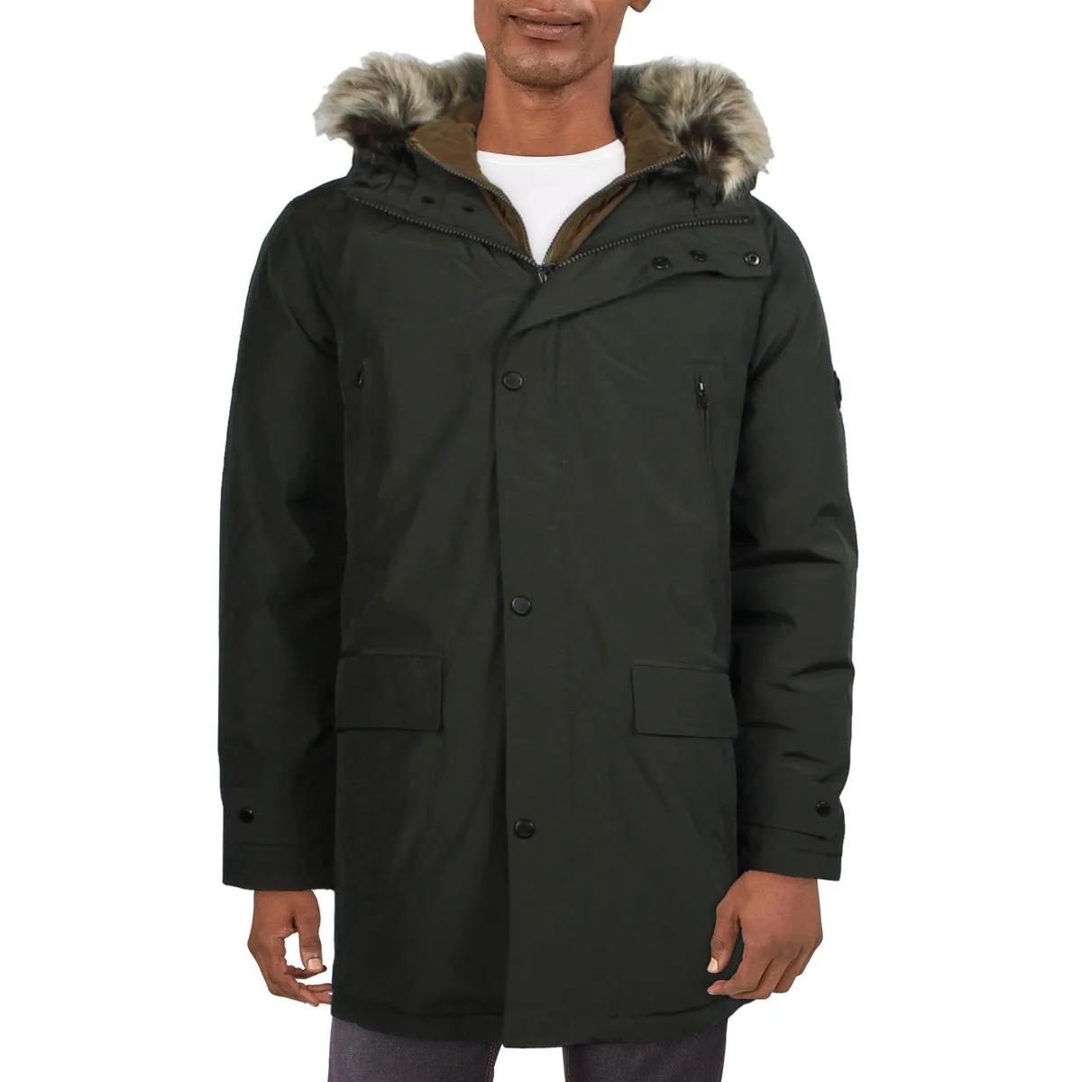 Michael Kors Mens 2-in-1 Warm Parka Coat