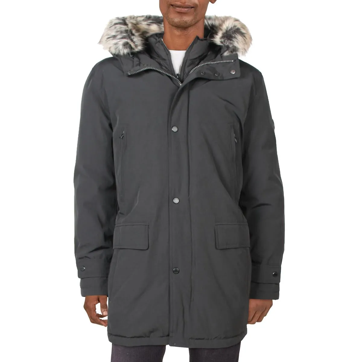 Michael Kors Mens 2-in-1 Warm Parka Coat