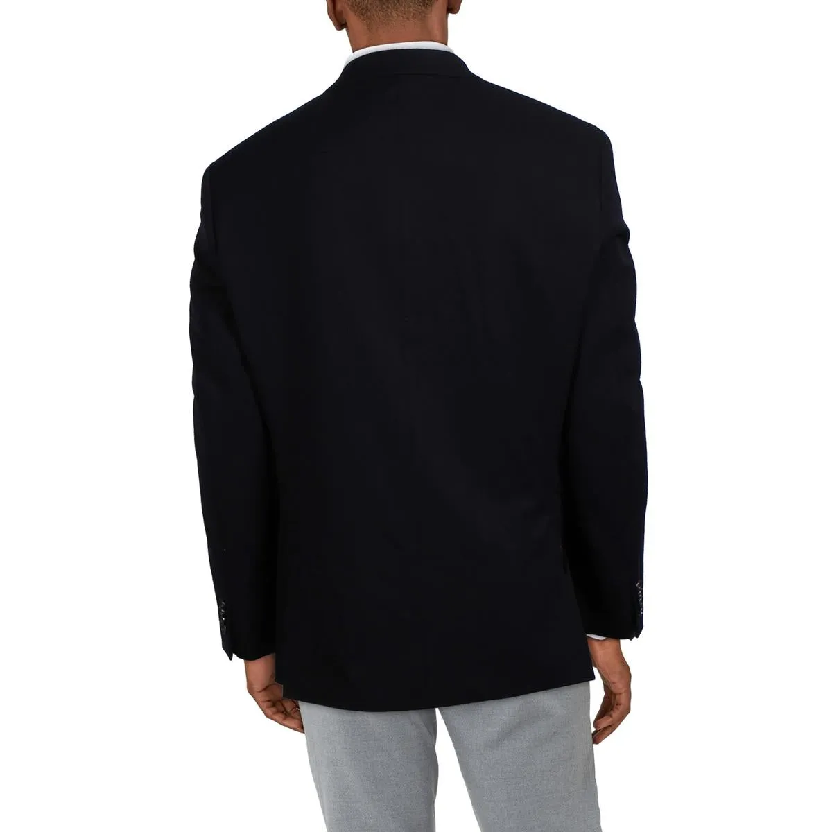 Michael Kors Mens Solid  Two-Button Blazer