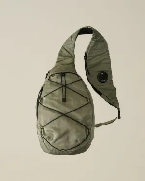 Nylon B Crossbody Rucksack Agave Green