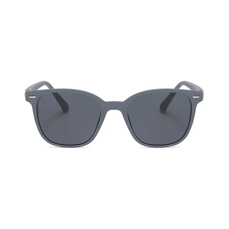 OOLVS Men's Fashion Lightweight Polarized Sunglasses Classic Retro Oval Glasses UV400 Lenses OS-M021