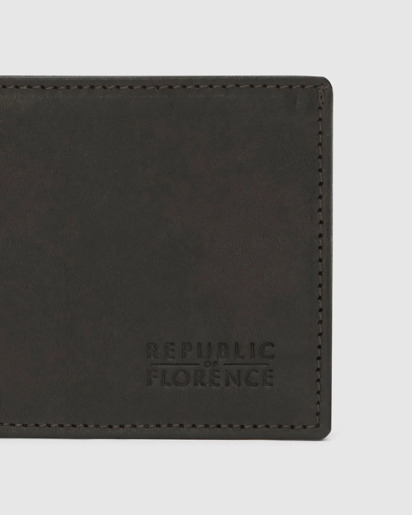 Rossini Chocolate - Small Bifold Leather Wallet