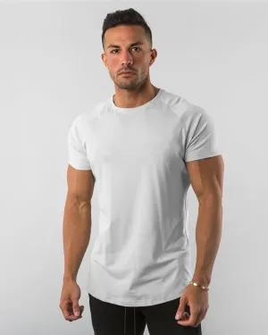 Solid Color Popular Men's Short Sleeve Fitness Sports T-short White Black Deep Gray Army Green Wine Red Blue M-2XL