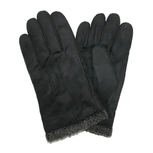 Totes Men's Brushed Microfiber Touch Screen Gloves Large