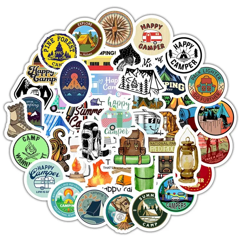 Traveler Sticker Pack (50 Pcs)