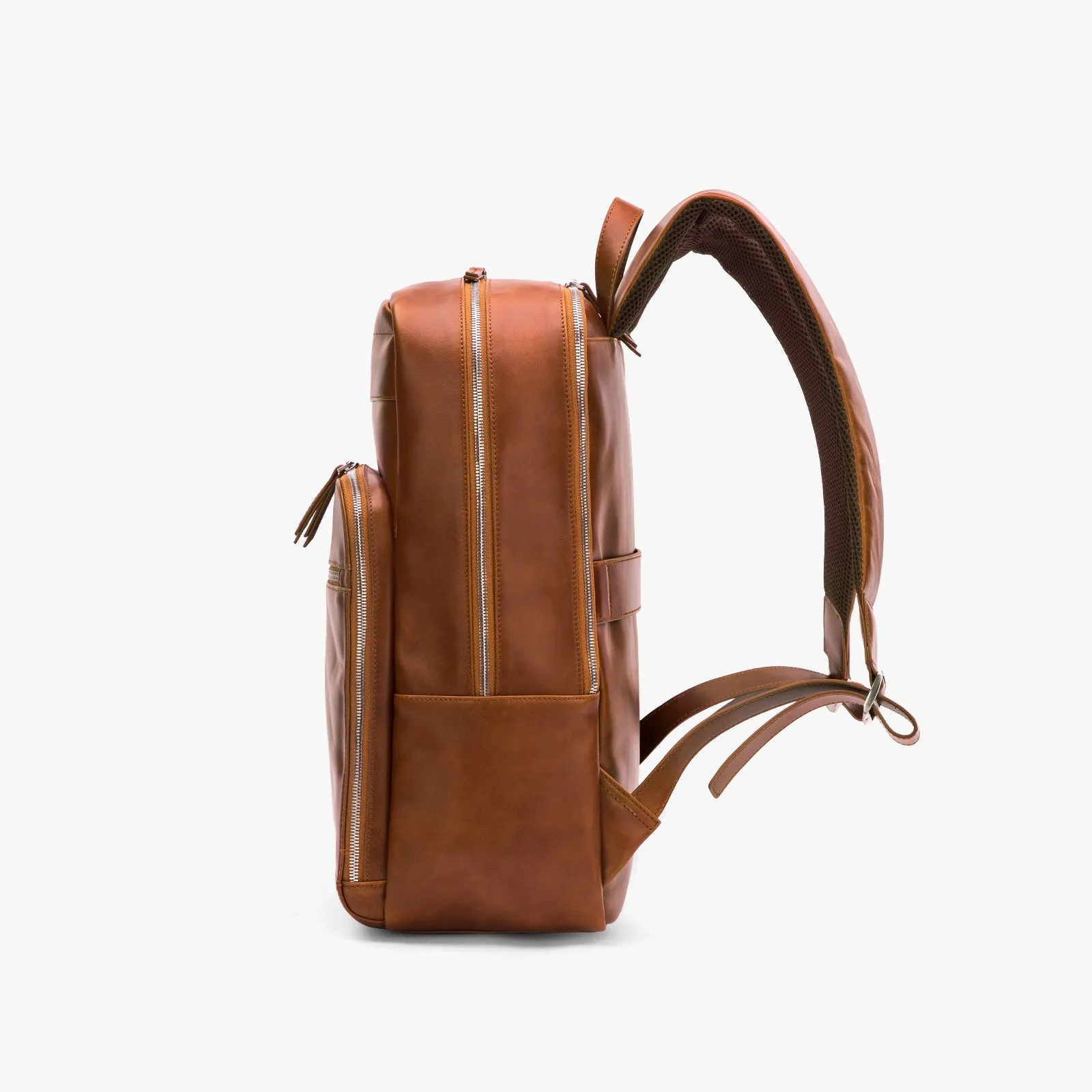 Vintage Brown Leather Backpack